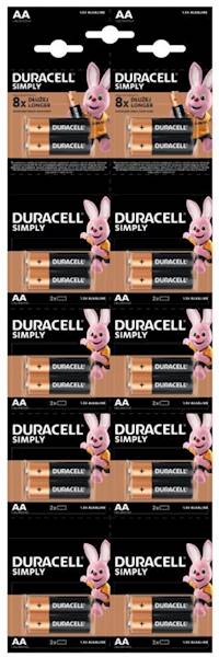..DURACELL LR6/2 BL/ 20 BL /200 KARTA