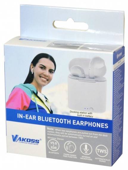 SŁUCHAWKI DOUSZNE SK- 832 BW  BLUETOOTH  