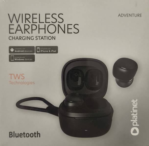 SŁUCHAWKI PLATINET BLUETOOTH BLACK 45923