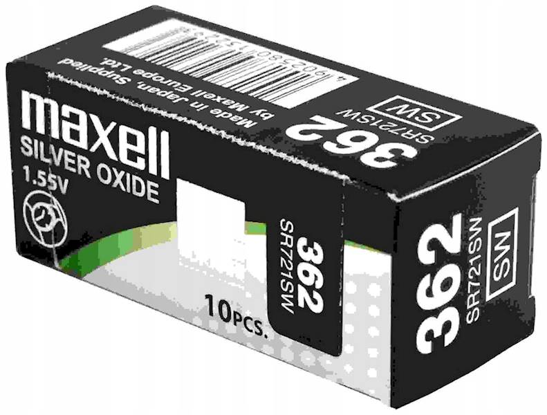 MAXELL SR 721 SW / 362 / AG1 /10 /100
