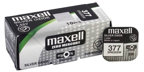 MAXELL SR 626 W / 376 WYSOKOPRĄDOWA /10 /100