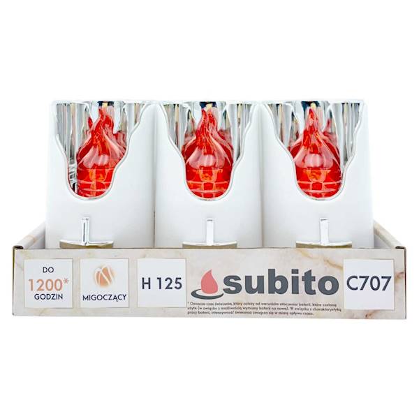 ZNICZ DIOD SUBI.2XR6 kpl=6 szt.457/125 RED/SRE (A)