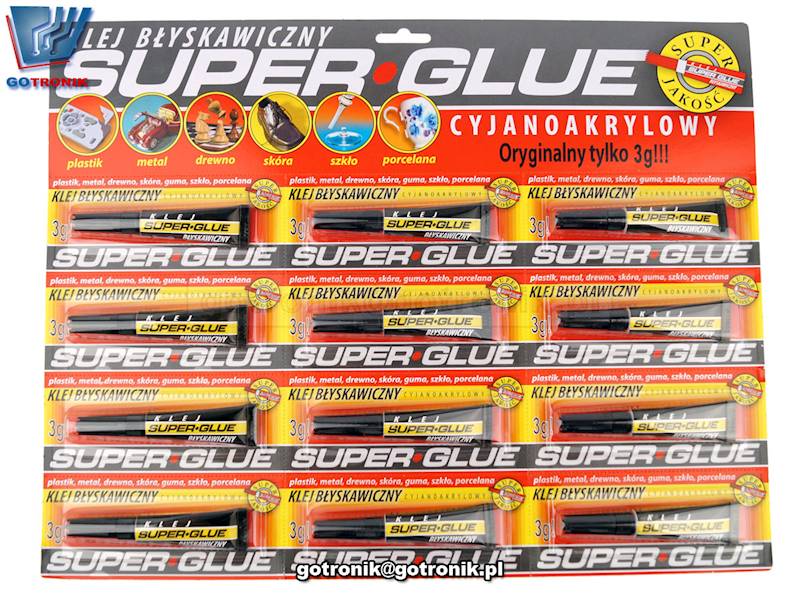 G KLEJ SUPER GLUE 12/600