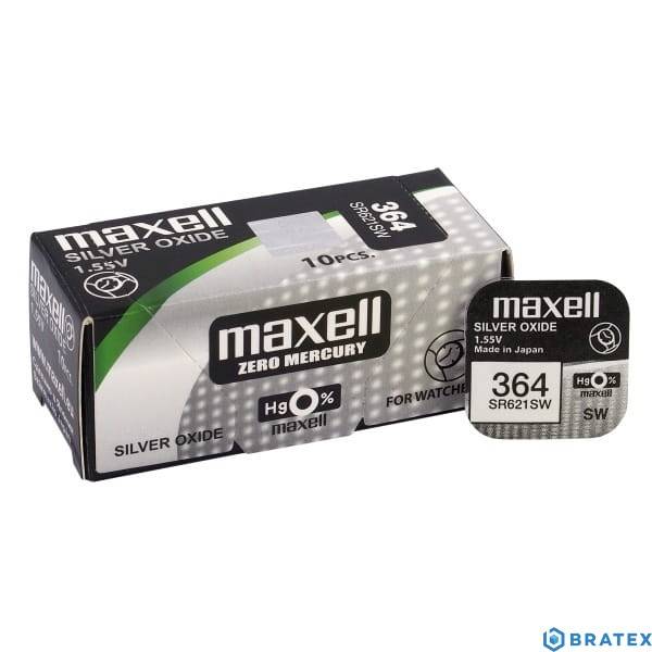 MAXELL SR 621 SW / 364 / AG1 /10 /100