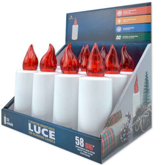 ZNICZ DIOD.2 R6 GRANDE LUCE RED KPL=12 SZT Z)