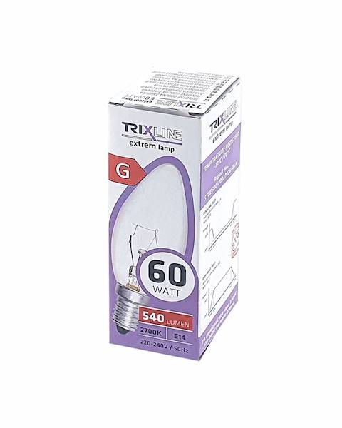 E14/60W ŚWIECZKA TRIXLINE ŻARÓWKA SPECJAL.