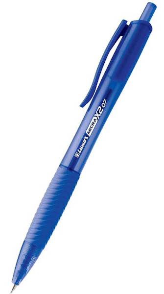 LUXOR MICRA X2 AUT.BLUE  0.7 mm / opk=12 szt.