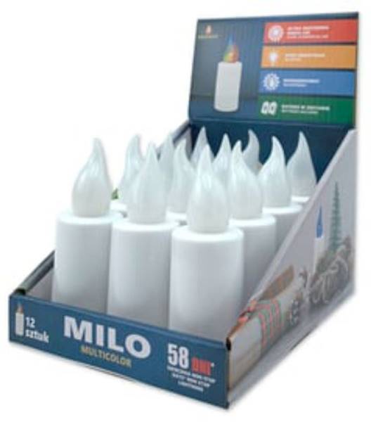 ZNICZ DIOD.2X R6 MINI GREEN KPL=12 SZT MILO (Z)