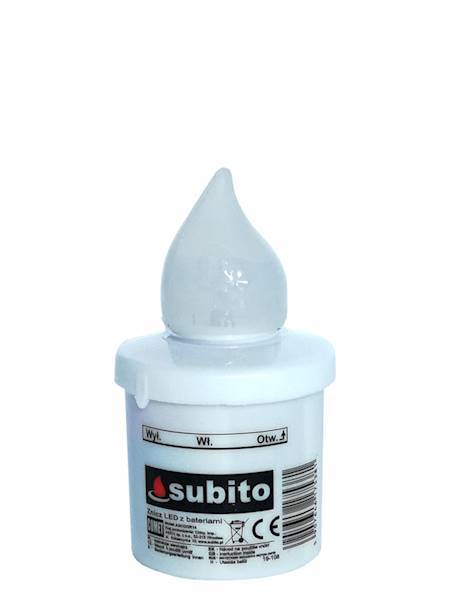 ..ZNICZ DIOD SUBITO R14 kpl/12 szt.MLECZNY RGB(A)