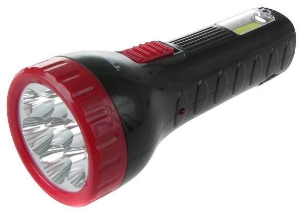 TS-2256 LATARKA RĘCZN ŁAD 7 LED + 1 COB /30