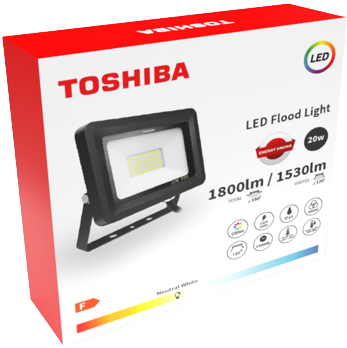 Naświetlacz TOSHIBA FLODLIGHT 20W 1530lm 5000K /B