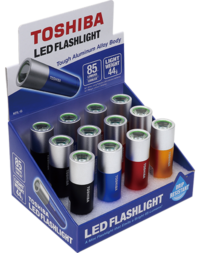 Latarka TOSHIBA MINI LED TORCH DB /12 -96/Na 3xAAA