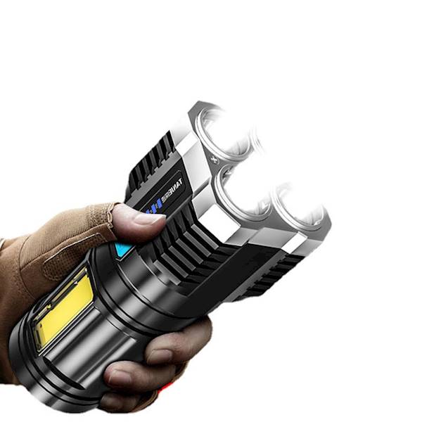 FL0801 LATARKA ONELUX ŁAD.PLAST USB 5W+2W COB (IM)