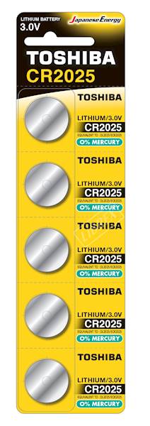 +TOSHIBA CR 2025 /5 BL /100-1000/