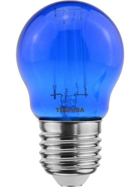 TSB LED TOS.FIL COLOR BLUE G45 E27 4.5W