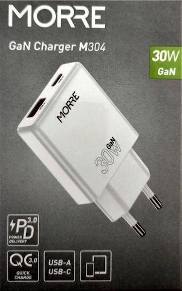 ŁADOWARKA USC A+C 30W M304 MORRE BIAŁA