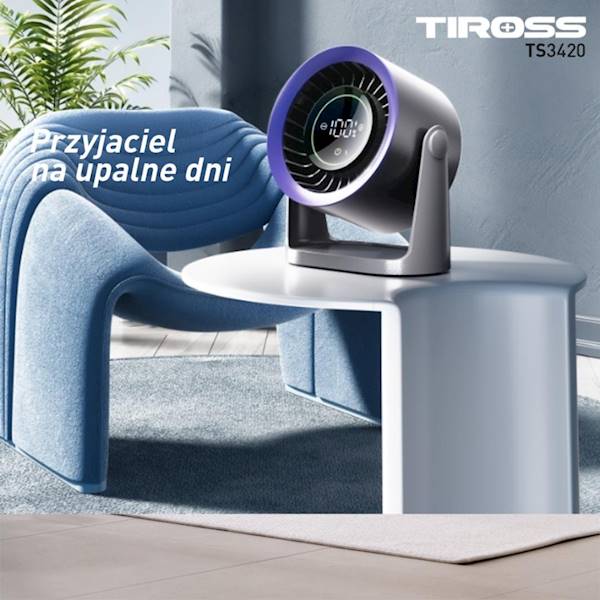 TS 3420 WENTYLATOR AKUMUL.USB-C PŁYNA REG.PRĘD.10W
