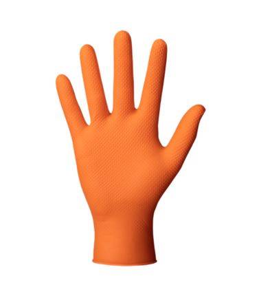 RĘK.NITRYL POMARAŃCZ "XL" a'50 GLOVES 23%