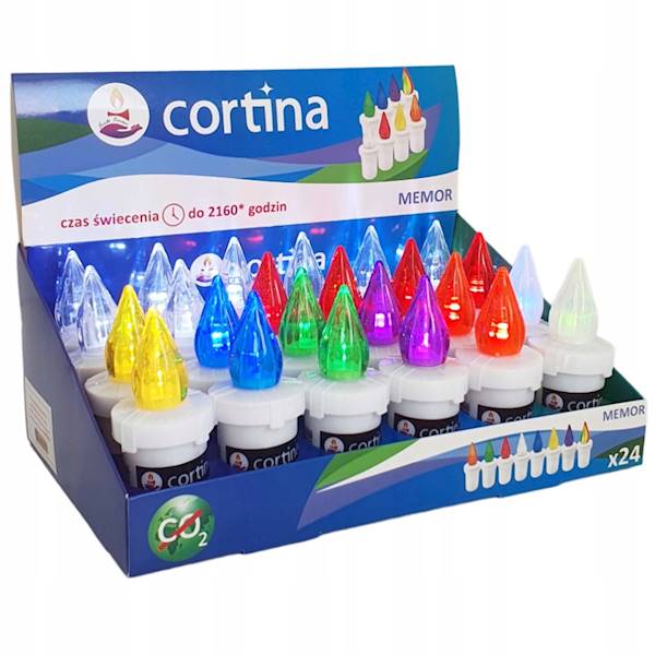 ..ZNICZ DIOD.2 R6 LED CORTINA MEMOR MIX8/24