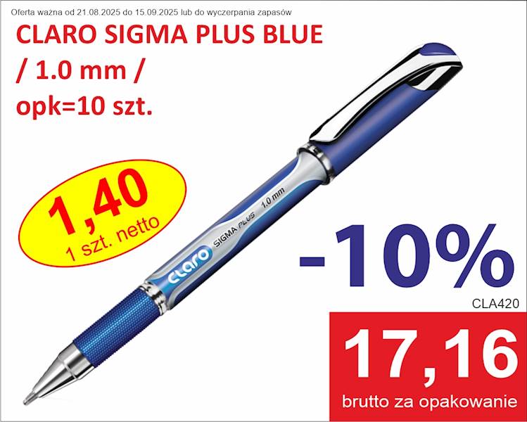  CLARO SIGMA PLUS BLUE 1.0 mm /10=kpl