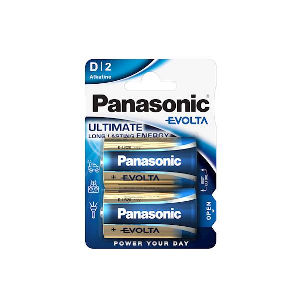 ..PANASONIC LR20 /2 /24 /120 EVOLTA