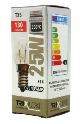 ŻARÓWKA PIEKARNIK E14 25W TRIXLINE