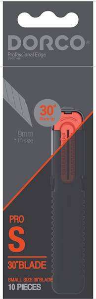 PRO S30 DORCO OSTRZA "S" 9mm 30 st./10/ BOX