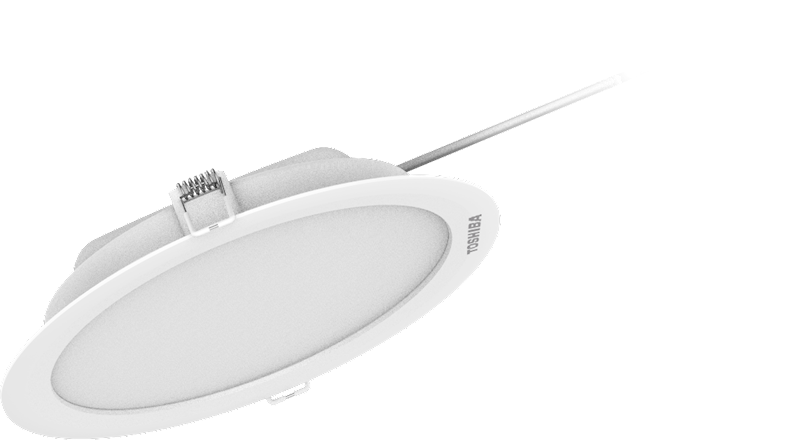 LED TOSHIBA DOWNLIGHT D100 8W 750lm 4000K NW
