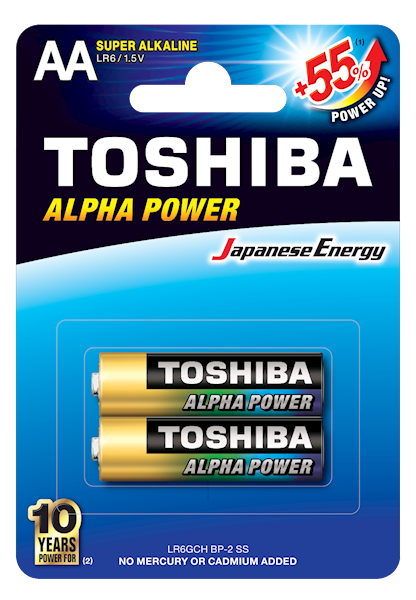 ..TOSHIBA LR6 /2 BL ALFA POWER /24-288/