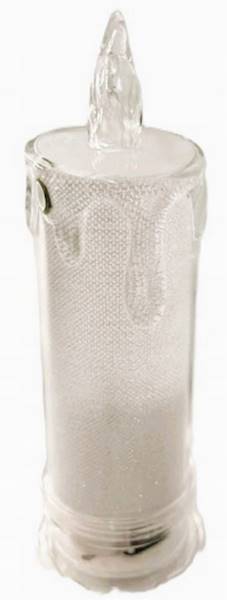 ŚWIECA LED  KRYSZTAŁ/12  B/Z 180/7079 2XR6 SUNL.(Z