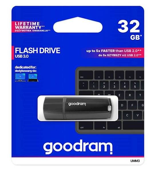 PENDRIVE 32 GB GOODRAM USB 3.0