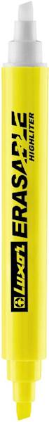 LUXOR  HIGHLITER ERASABLE  YELLOW 1 szt/12 zmaz.BL