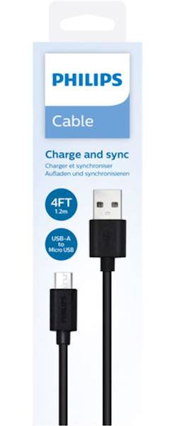KABEL USB A-MICRO 1,2M  PHILIPS DLC3104U