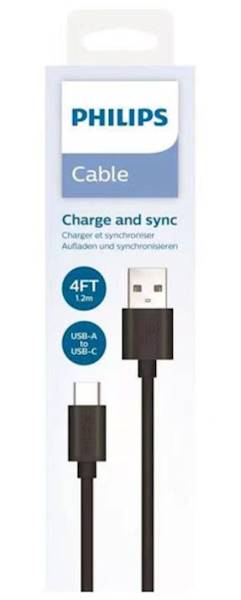 KABEL USB A-C 1,2M  PHILIPS DLC3104A