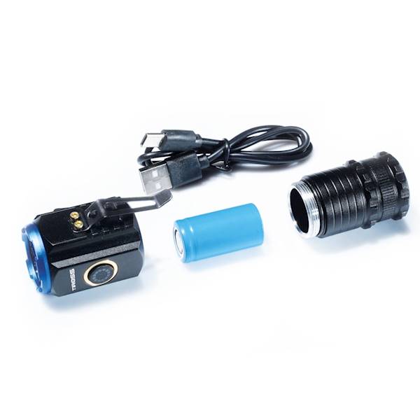 TS-2264  LATARKA USB 3X3W METAL MAŁA