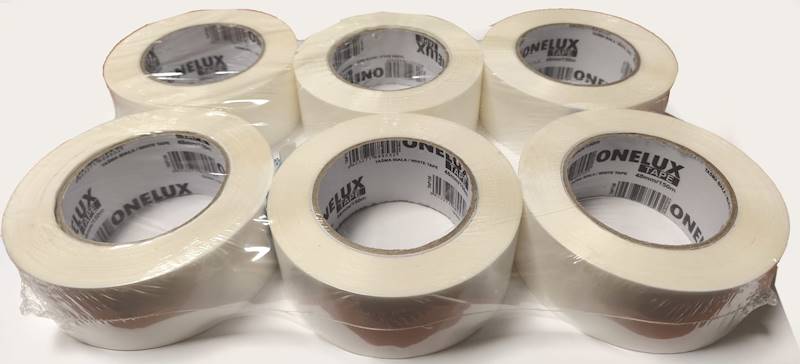 TAŚMA PAKOWA WHITE 48X150X45 mic /6/36