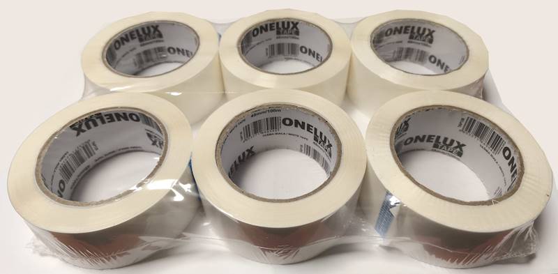 TAŚMA PAKOWA WHITE 48X50X45 mic /6/36