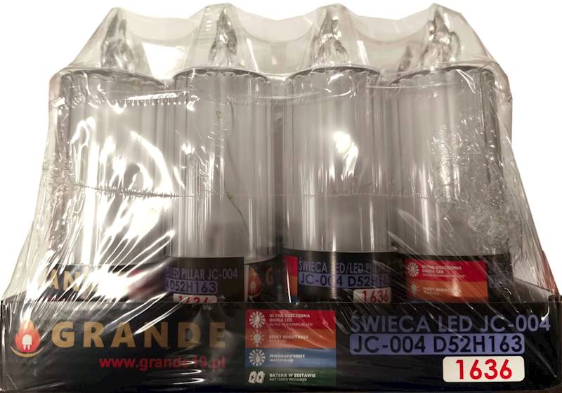 ZNICZ DIOD.AC 1636 STAR B/C D52XH163MM KPL=12