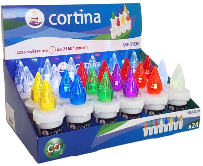 ZNICZ DIOD.2 R6 LED CORTINA MEMOR MIX8/24 (C)