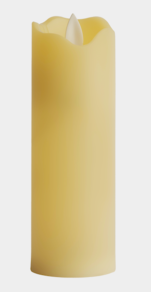 ŚWIECA L SUBITO Z RUCH.PŁ. /4/ H175/975/C704 (A)