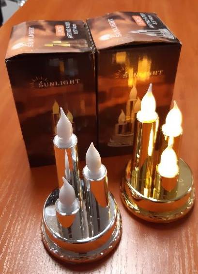 Ś LED A 71660 W36 CZARNY LAMPION ZIMNE ŚWIATŁO