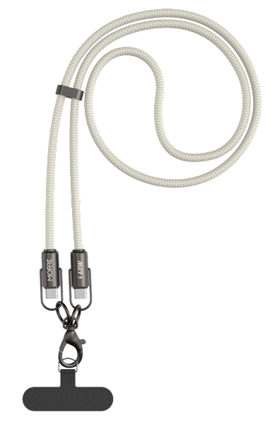 KABEL USB-C -C  60W/1.3M MORRE M108 ŁAD+SYCH