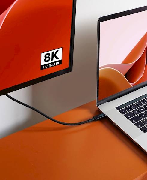 KABEL USB-C -C 8K/240W/40GBPS/1M   MORRE M107 