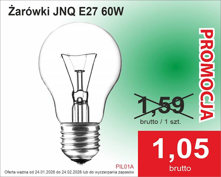 ŻAR. E27 60W JNQ