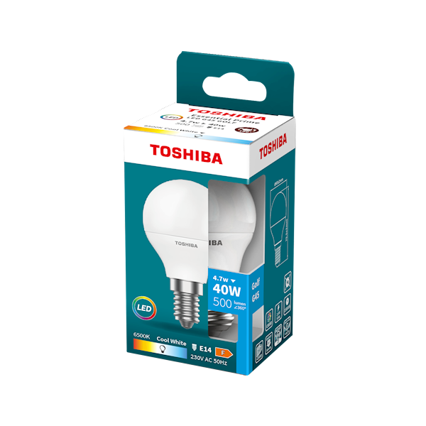 LED TOS.ESENTIA G45 E14 4.7W 40W 6500K 470lm/5/100