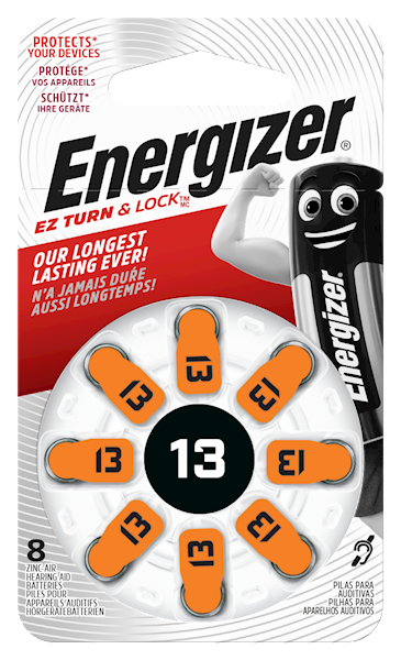 ENERGIZER  EZ 13 / 8 / 48 / 192 BL VAT 8%