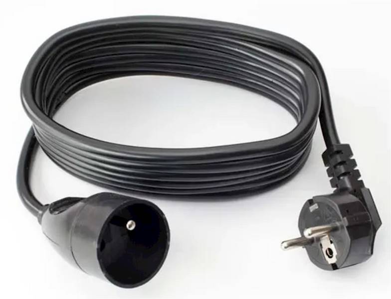 Przedłużacz EMOS Pc0113 1g 3m Uziem. Czar/5
