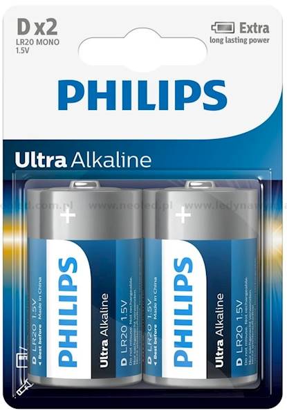 PHILIPS LR20/2 BL EXTREME/ULTRA /24-48/