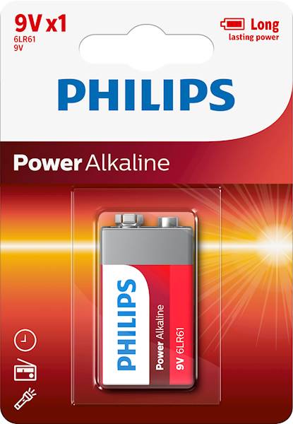 PHILIPS 6LR61/1 BL  POWERLIFE ( 9V ) 12/ 24