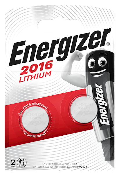 ENERGIZER  CR 2016 /BL2 /10 /140